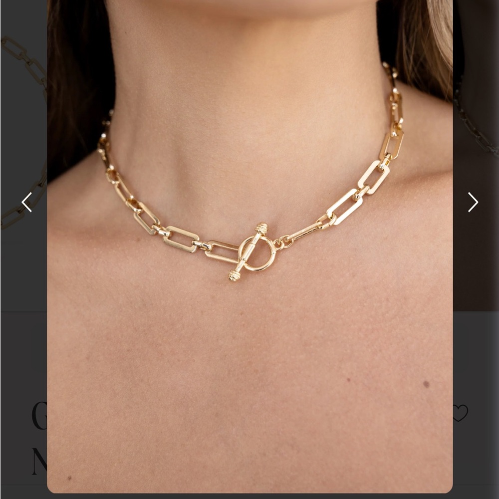 Etika Golden Chain Necklace